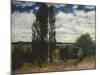 Seine, Landscape with Poplars, 1877-Carl Fredrik Hill-Mounted Giclee Print