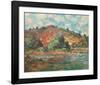 Seine Landscape-Claude Monet-Framed Collectable Print