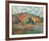 Seine Landscape-Claude Monet-Framed Collectable Print