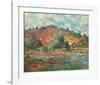 Seine Landscape-Claude Monet-Framed Collectable Print