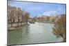 Seine River In Paris Center-Cora Niele-Mounted Giclee Print
