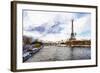Seine River - In the Style of Oil Painting-Philippe Hugonnard-Framed Giclee Print