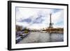 Seine River - In the Style of Oil Painting-Philippe Hugonnard-Framed Giclee Print