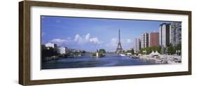Seine River Paris France-null-Framed Photographic Print