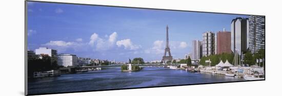 Seine River Paris France-null-Mounted Photographic Print