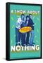 Seinfeld - A Show About Nothing Teal-Trends International-Framed Poster