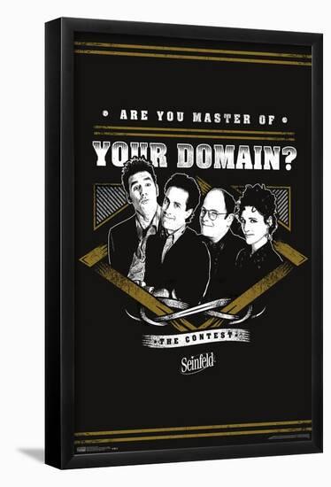 Seinfeld - Domain-Trends International-Framed Poster