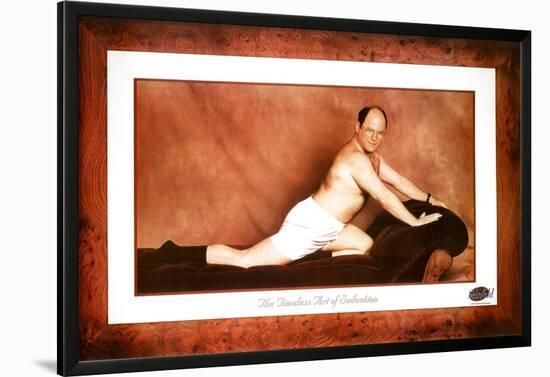 Seinfeld George The Timeless Art of Seduction TV Poster Print-null-Lamina Framed Poster