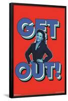 Seinfeld - Get Out-Trends International-Framed Poster