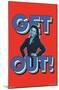 Seinfeld - Get Out-Trends International-Mounted Poster
