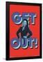 Seinfeld - Get Out-Trends International-Framed Poster