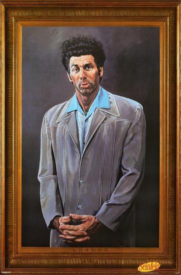 Seinfeld - Kramer-null-Lamina Framed Poster