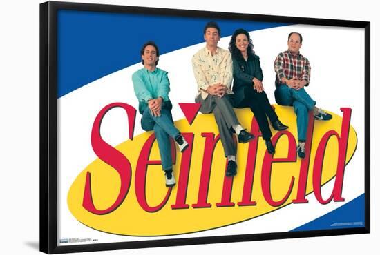Seinfeld - Logo-Trends International-Framed Poster