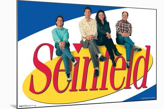 Seinfeld - Logo-Trends International-Mounted Poster