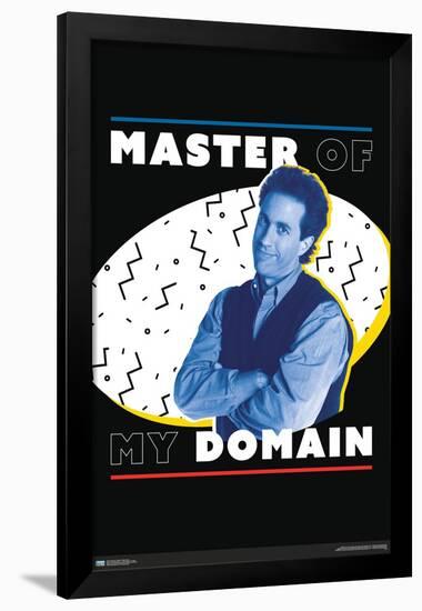 Seinfeld - Master of My Domain-Trends International-Framed Poster