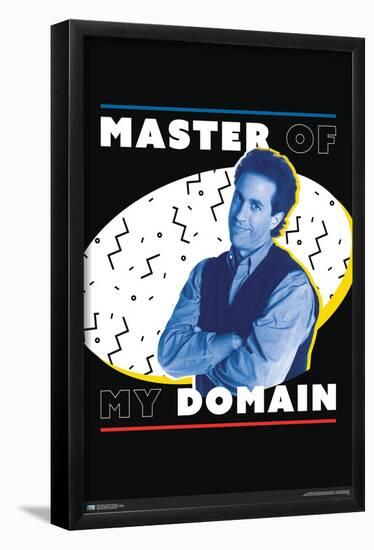 Seinfeld - Master of My Domain-Trends International-Framed Poster