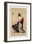 Seirou Bijin Rokkasen-Choubunsai Eishi-Framed Giclee Print