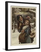 Seizing an Opportunity-William Small-Framed Giclee Print