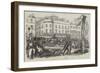 Seizure of Artillery on the Italian Boulevards-null-Framed Giclee Print