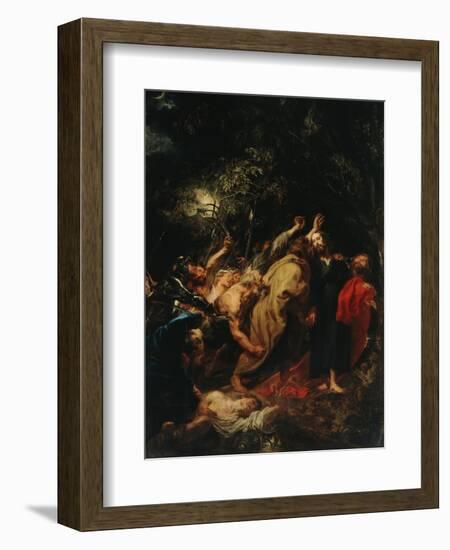 Seizure of Christ-Sir Anthony Van Dyck-Framed Giclee Print