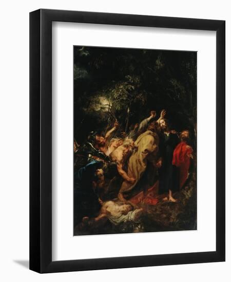 Seizure of Christ-Sir Anthony Van Dyck-Framed Giclee Print