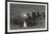 Sekhet Statues Near the Temple of Mut, Karnak. Egypt, 1879-null-Framed Giclee Print