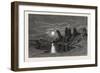 Sekhet Statues Near the Temple of Mut, Karnak. Egypt, 1879-null-Framed Giclee Print