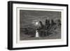 Sekhet Statues Near the Temple of Mut, Karnak. Egypt, 1879-null-Framed Giclee Print