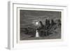 Sekhet Statues Near the Temple of Mut, Karnak. Egypt, 1879-null-Framed Giclee Print