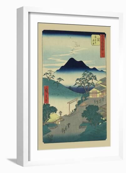 Seki-Ando Hiroshige-Framed Art Print