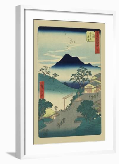 Seki-Ando Hiroshige-Framed Art Print