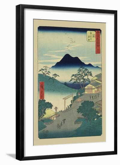 Seki-Ando Hiroshige-Framed Art Print