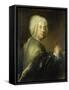 Selbstbildnis 1728-Antoine Pesne-Framed Stretched Canvas
