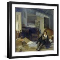 Selbstbildnis Im Wohnraum-Tommaso Minardi-Framed Giclee Print