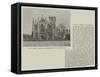 Selby Abbey, Yorkshire, Reopened after its Restoration-null-Framed Stretched Canvas