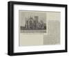 Selby Abbey, Yorkshire, Reopened after its Restoration-null-Framed Giclee Print