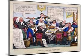 'Select vestry comforts', 1828-Thomas Jones-Mounted Giclee Print