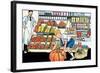 Selecting a Pumpkin-Julia Letheld Hahn-Framed Art Print