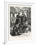 Selecting the Thanksgiving Turkey, 1880 1881-null-Framed Giclee Print