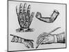 Selection of 16th Century Artificial Arms & Hands.-Jeremy Burgess-Mounted Photographic Print