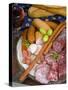 Selection of French Meat and Saunited States of Americages, France, French Cooking-Nico Tondini-Stretched Canvas