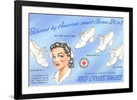 Selection of Nurses' Shoes-null-Framed Premium Giclee Print