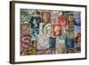 Selection of old British Stamps-Tom Quartermaine-Framed Giclee Print