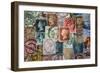 Selection of old British Stamps-Tom Quartermaine-Framed Giclee Print