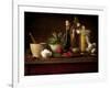 Selection of Spicey Ingredients and Herbs Used in Cooking-Steve Lupton-Framed Photographic Print
