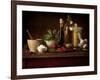 Selection of Spicey Ingredients and Herbs Used in Cooking-Steve Lupton-Framed Photographic Print