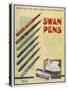 Selection of Swan Pens for You to Give Your Friends-null-Stretched Canvas