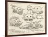 Selection of Tanks Shaped Like Animals-Percy T. Reynolds-Framed Art Print