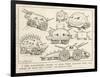 Selection of Tanks Shaped Like Animals-Percy T. Reynolds-Framed Art Print