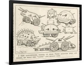 Selection of Tanks Shaped Like Animals-Percy T. Reynolds-Framed Art Print